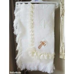 68 baby witte doopsokjes heilig kruis doop kleding