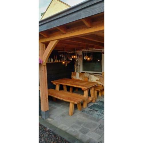 Houten tuinset