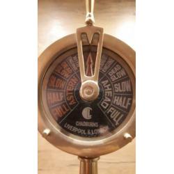 Chadburns brass ship telegraph