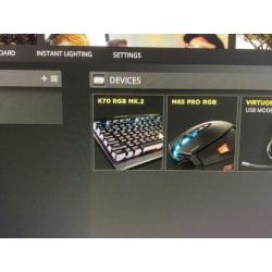 Corsair k70 MK.2 RapidFire Silver Switches