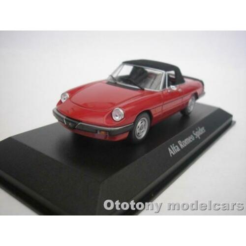 Alfa Romeo Spider 1983 Rood 1/43 Maxichamps