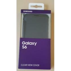 clear view cover/hoesje voor Samsung Galaxy S6 -geheel nieuw