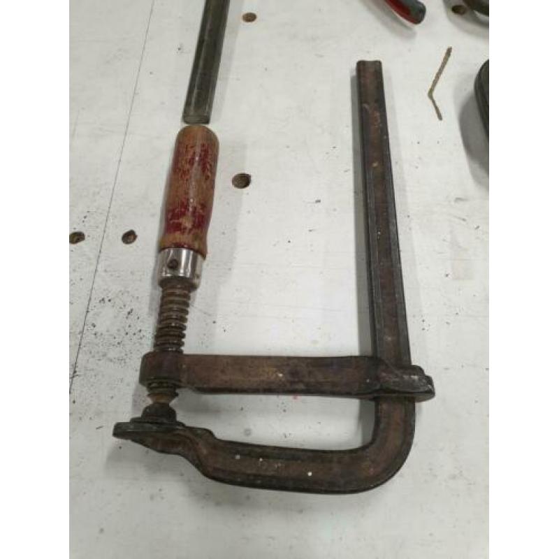 7x Bessey GZ diverse maten lijmklemmen/lijmtangen