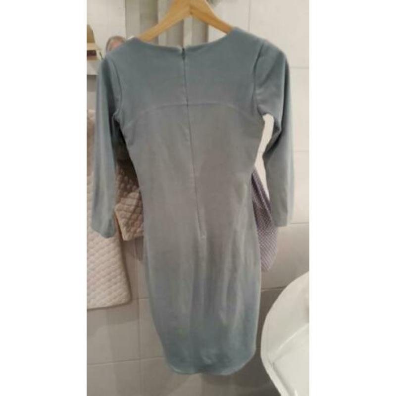 jurk XS licht groen