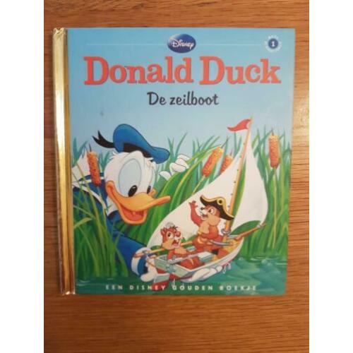 Donald Duck, De zeilboot, een Disney gouden boekje