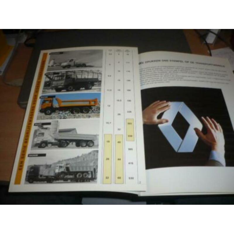 Folder RENAULT MAXTER modellen uit 7 - 1993