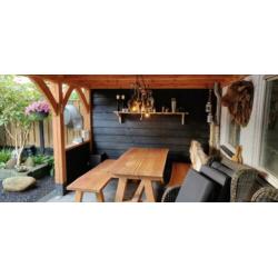 Houten tuinset