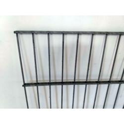 Dubbelstaafs Hekwerk - 123 cm hoog - Gegalvaniseerd