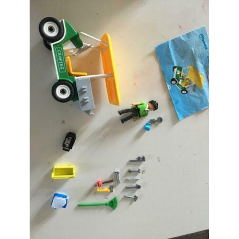Playmobiel camping dienstwagen