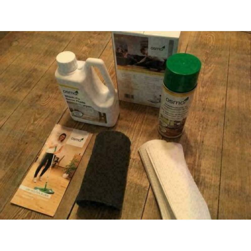 Osmo onderhoudsset incl Wisch & Fixx en Spray BULLINGA