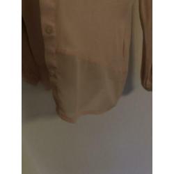 Licht Roze blouse met bijpassende top