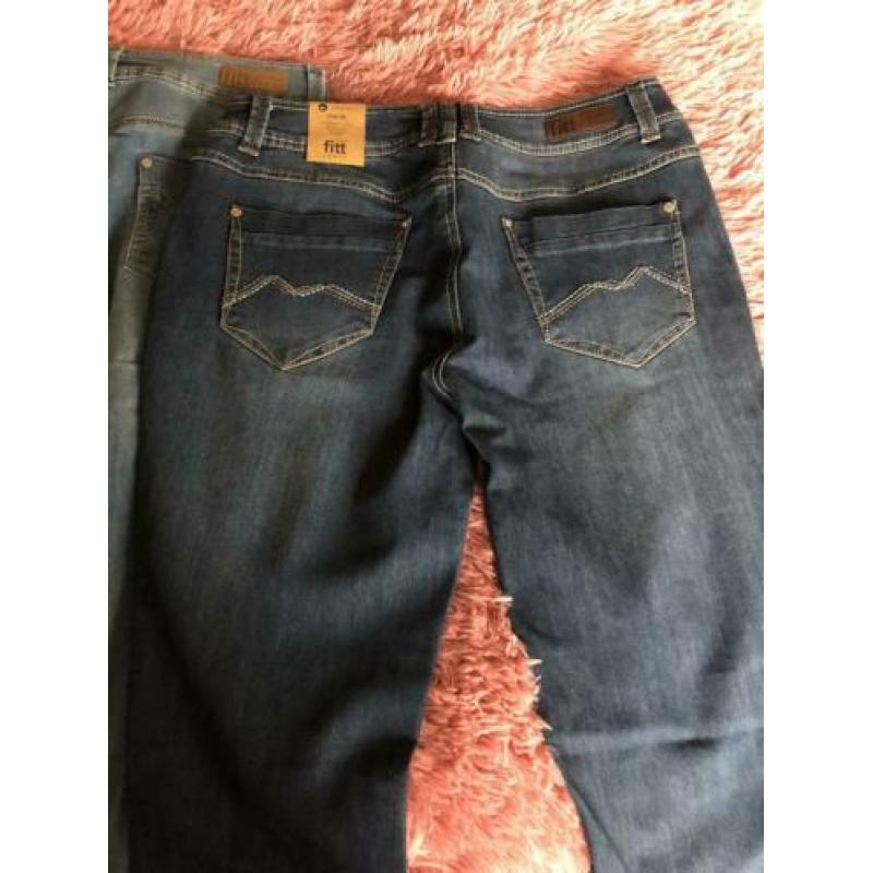 2 slimifit spijkerbroeken miss etam