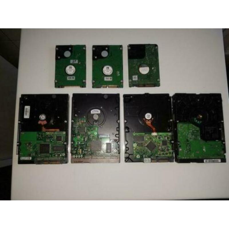 7x Hardeschijven. Mogen allen of appart weg.