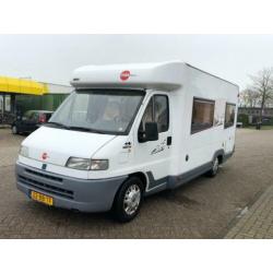 Fiat 2.5 TDI Burstner T604 Camper / Vast Frans Bed / Camera