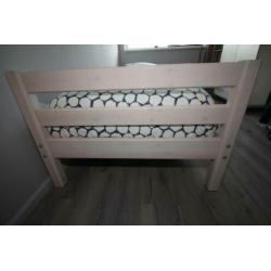Flexa white wash bed 90x200cm