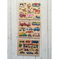 Houten puzzels