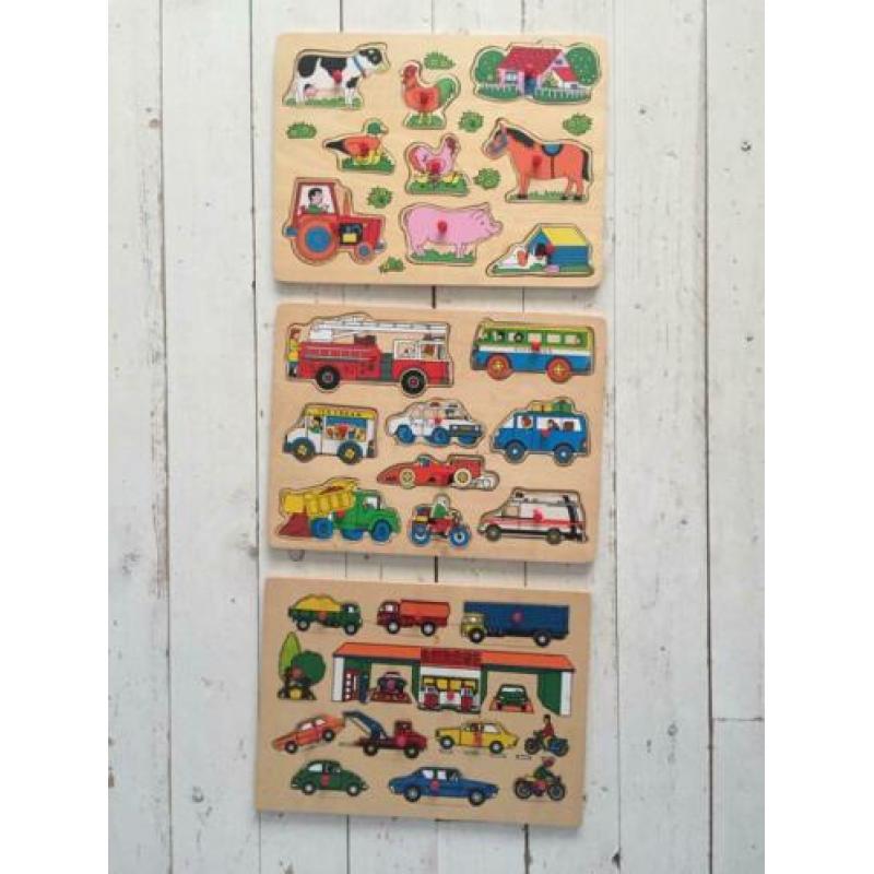 Houten puzzels
