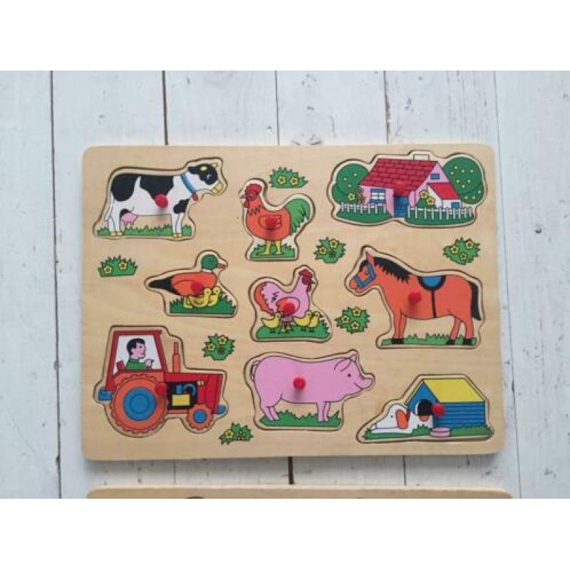Houten puzzels