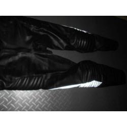 TOP SKINN leren politie motor broek overall
