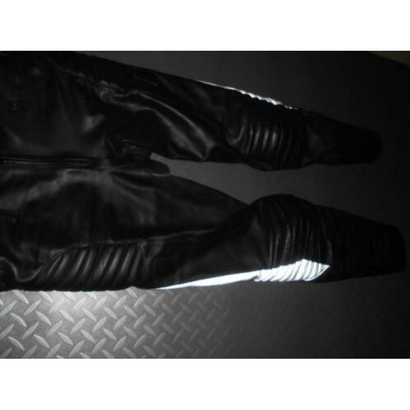 TOP SKINN leren politie motor broek overall