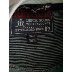 sweaters vingino retour maat 170 of leeftijdmaat 16