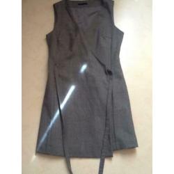 SISLEY mooie overslagvest/vest/tuniek/gilet NIEUWSTAAT