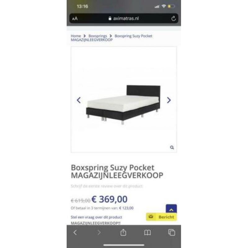 BOXSPRING 140x200