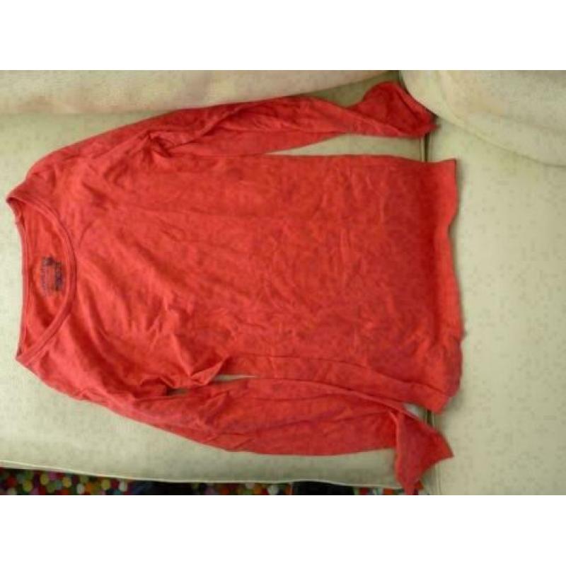 NIEUWE VINGINO rode longsleeve T-shirt maat XL XXL 170 176