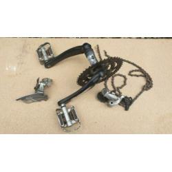 Gecoat alu mtb 26" maat 48cm (met accessoires)