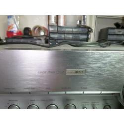 sony power mosfet versterker ta-fb940r zilver. met foutje.