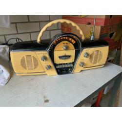 Draagbare radio cassette speler Cicena model overdrive