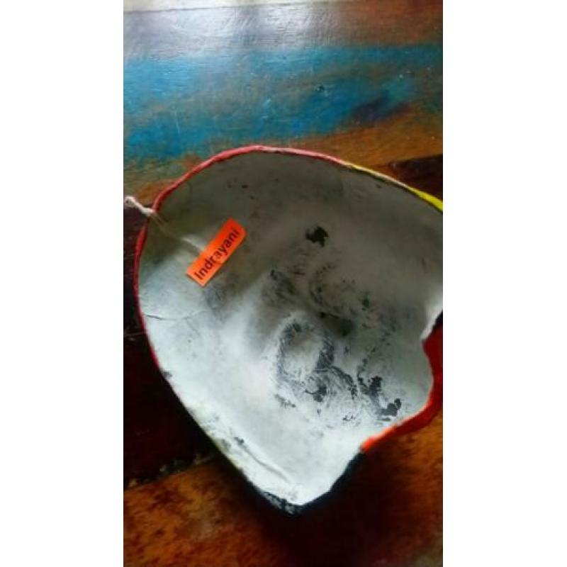 masker uit India wanddecoratie