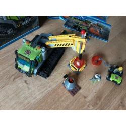 Lego city 60122, vulkaan rupsvoertuig