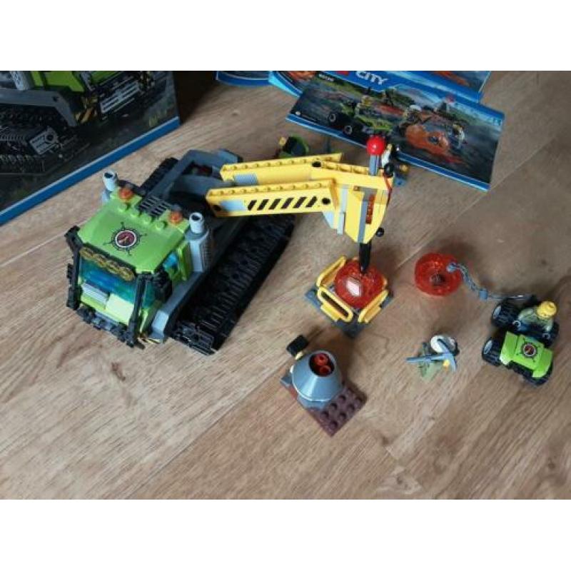 Lego city 60122, vulkaan rupsvoertuig