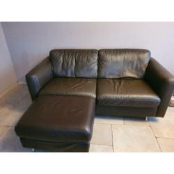 bank leer met hocker