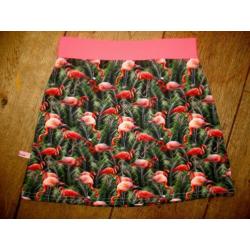 Wild/life flamingo rok maat 122/128 Nieuw