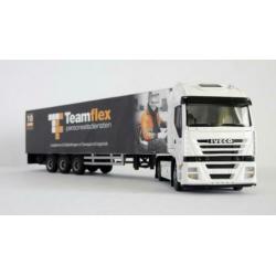 Lion Toys - Iveco Stralis met Teamflex oplegger