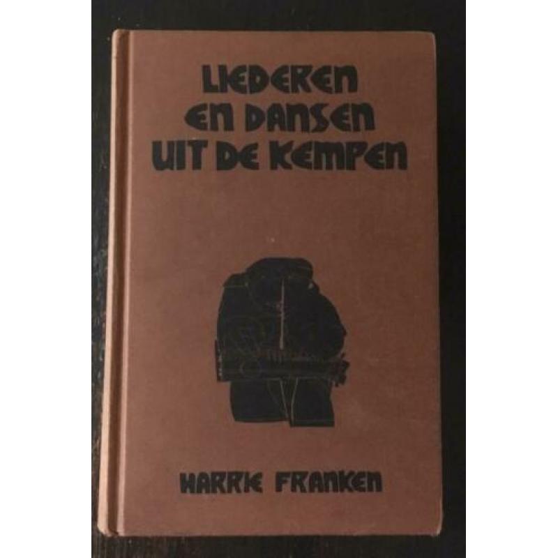LIEDEREN EN DANSEN UIT DE KEMPEN. VOLKSMUZIEK. H.FRANkEN.