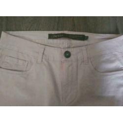 Nieuwe zacht roze Geisha broek maat S