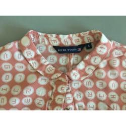 - River woods - blouse maat 6 / 116 roze (Bellerose set etc)