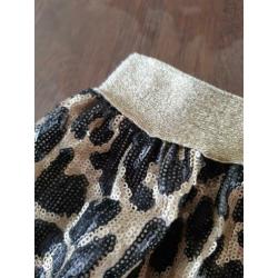 Little pieces gave pailletten rok maat 140