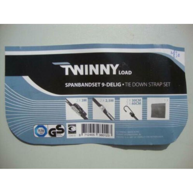 Twinny load spanbanden set span band