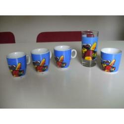 Herman Brood - 3 mokjes + 1 kop + 1 glas - nieuw(staat)