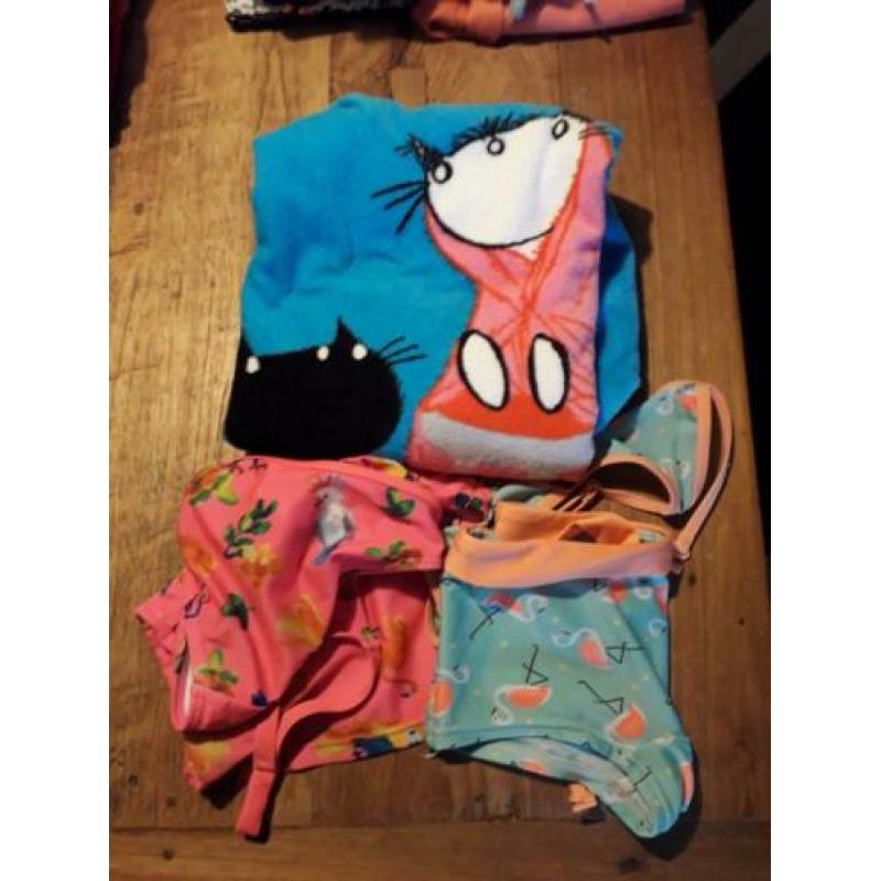 Groot zomerkleding pakket voor meiden maat 110/116