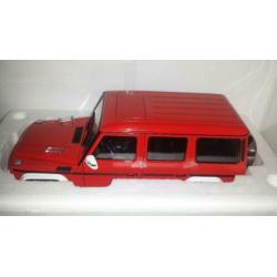 iScale schaal 1:18 Mercedes G-Klasse W463 2015 brandweer