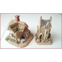 Victoriaanse set lilliput lane Bargate en seaview cottage