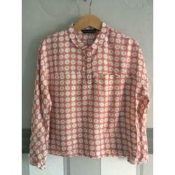 - River woods - blouse maat 6 / 116 roze (Bellerose set etc)