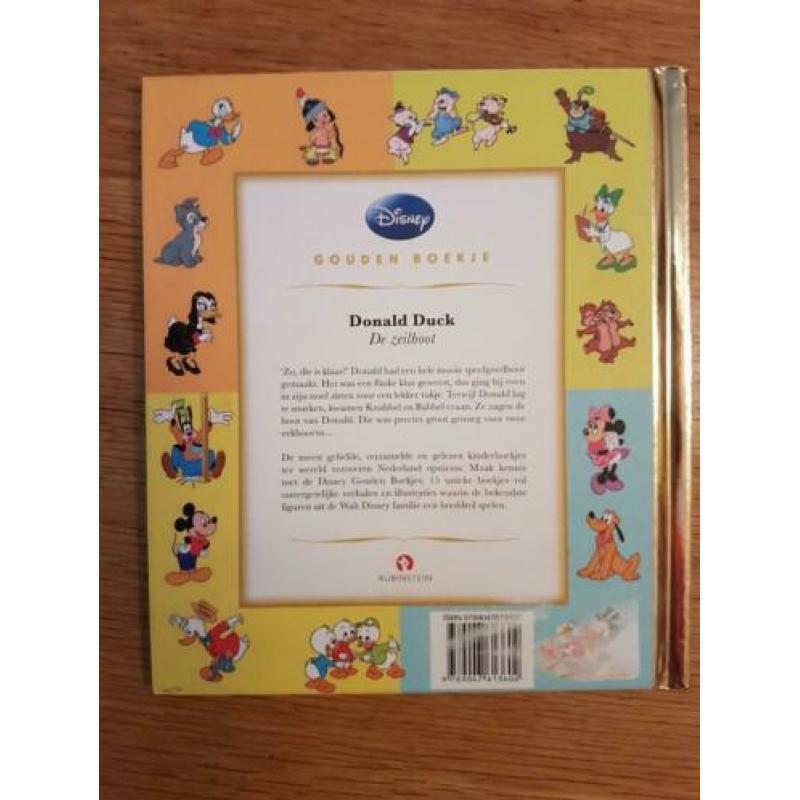 Donald Duck, De zeilboot, een Disney gouden boekje