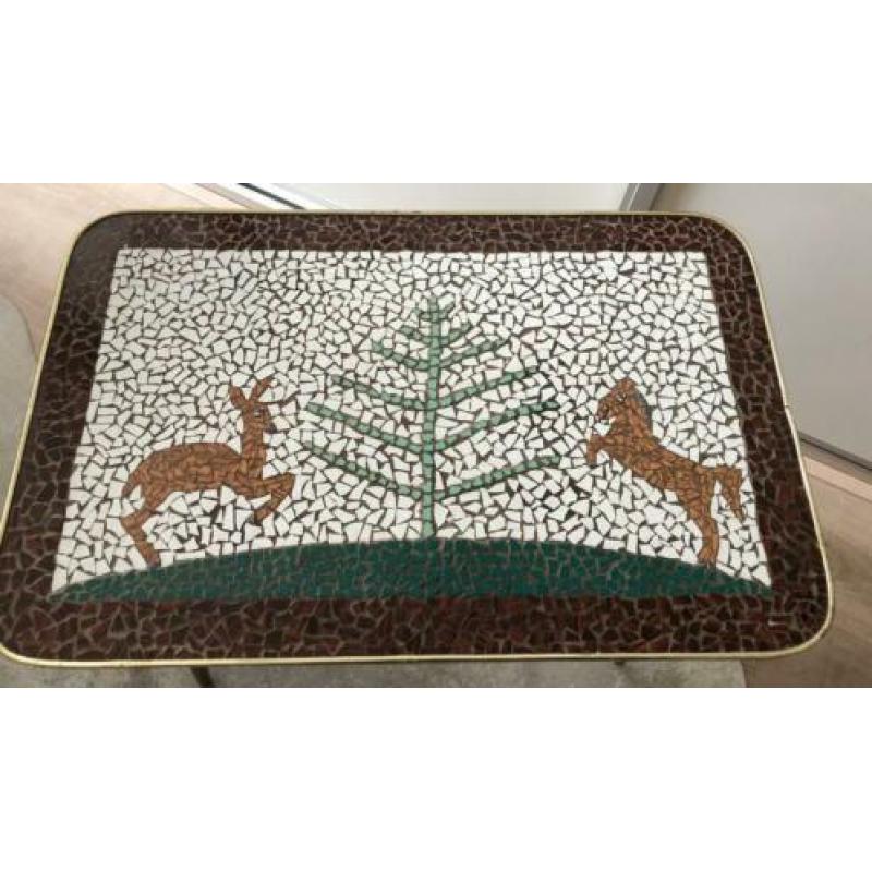 Bijzonder mooie vintage tafel ( Pastoe ? )
