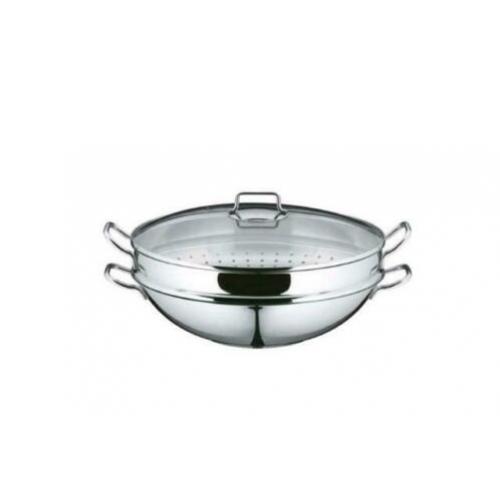 Wmf wok pan Macao 36 cm 4 delig. 1x gebruikt